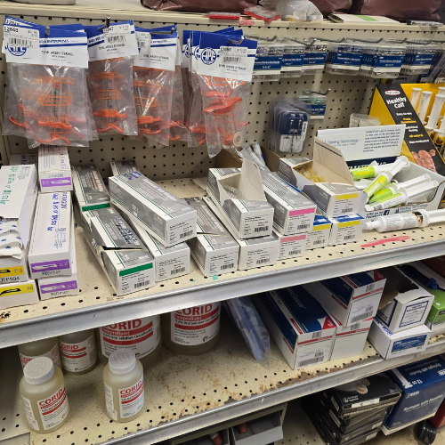 animal health supplies inside of North Arkansas Farm Supply