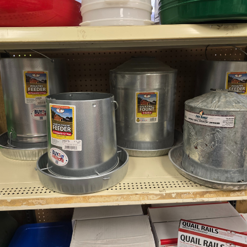 Chicken coop supplies inside of North Arkansas Farm Supply