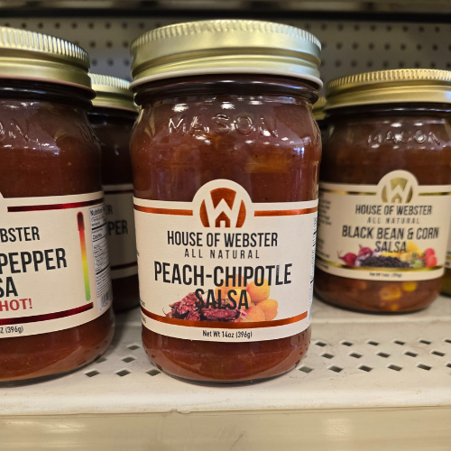 Peach chipotle inside of North Arkansas Farm Supply